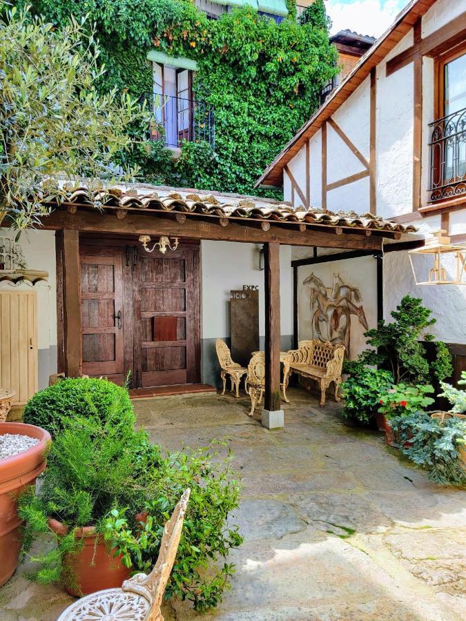Posada Restaurante Casa De La Sal 칸델레리오 외부 사진